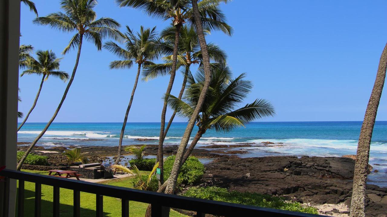 Oceanfront-Incredible Views, Surf Break & Romantic Sunsets At Bali Kai 223 Kailua-Kona Exterior photo