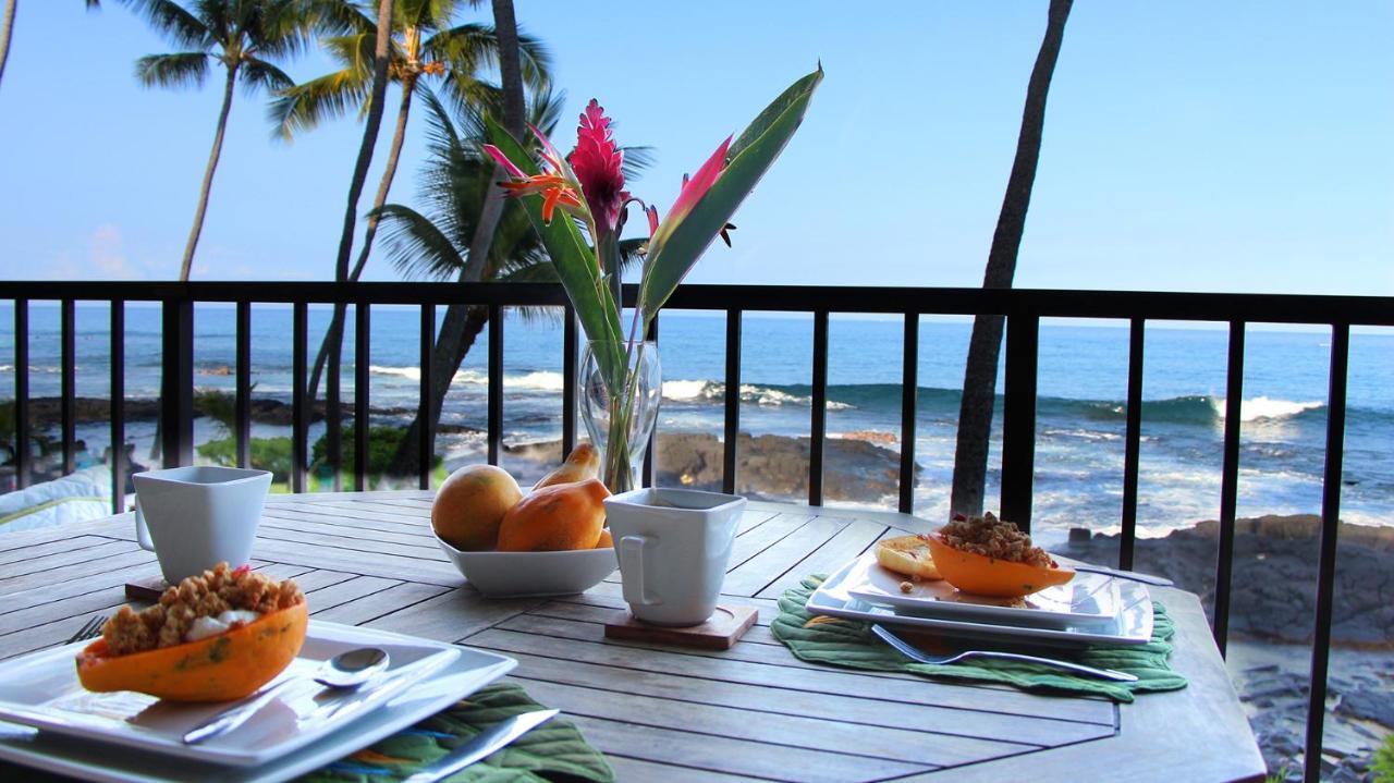 Oceanfront-Incredible Views, Surf Break & Romantic Sunsets At Bali Kai 223 Kailua-Kona Exterior photo
